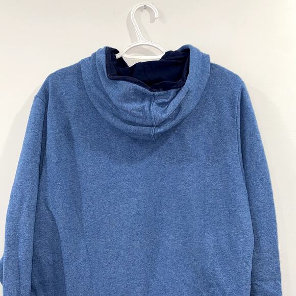 The North Face Blue Heather Pullover Hoodie Size M - Picture 6 of 8